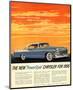 1956 Chrysler Newport-null-Mounted Art Print