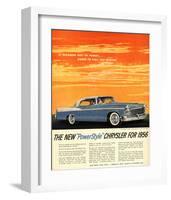 1956 Chrysler Newport-null-Framed Art Print