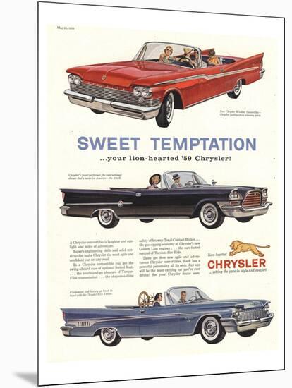 1956 Chrysler-Sweet Temptaion-null-Mounted Premium Giclee Print