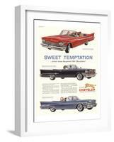 1956 Chrysler-Sweet Temptaion-null-Framed Art Print