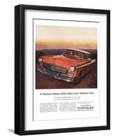 1956 Chrysler - Year-Ahead Car-null-Framed Art Print