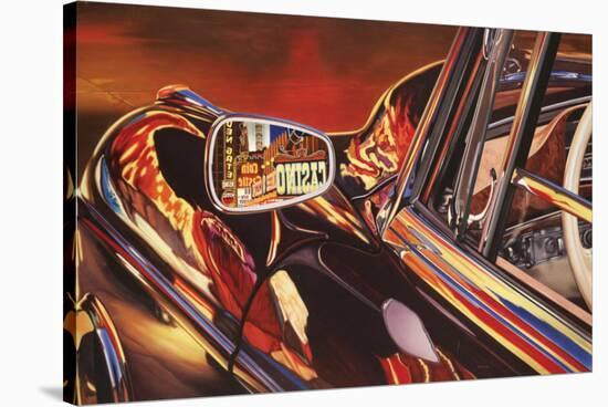 1956 Mercedes 220, Las Vegas-Graham Reynolds-Stretched Canvas