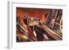 1956 Mercedes 220, Las Vegas-Graham Reynolds-Framed Art Print