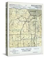 1956, Olmsted County - Rochester Township, Minnesota, United States-null-Stretched Canvas