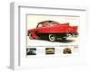 1956 Plymouth - Glamourous-null-Framed Art Print