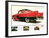 1956 Plymouth - Glamourous-null-Framed Art Print