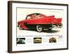 1956 Plymouth - Glamourous-null-Framed Art Print