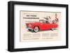 1956 Thunderbird - Exciting-null-Framed Premium Giclee Print