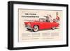 1956 Thunderbird - Exciting-null-Framed Art Print