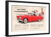 1956 Thunderbird - Exciting-null-Framed Art Print