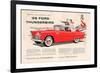 1956 Thunderbird - Exciting-null-Framed Art Print