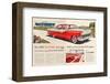 1956 Thunderbird Y-8 Engine-null-Framed Art Print