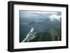 1957: Aerial View of Rio De Janeiro, Brazil-Dmitri Kessel-Framed Photographic Print