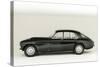 1957 Bristol 405 2 litre saloon-null-Stretched Canvas