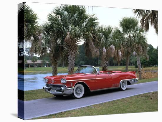 1957 Cadillac Eldorado Biarritz-null-Stretched Canvas