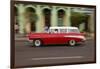 1957 Chevrolet Nomad. Collectible, vintage cars along Havana's old city center.-Emily M Wilson-Framed Photographic Print