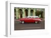 1957 Chevrolet Nomad. Collectible, vintage cars along Havana's old city center.-Emily M Wilson-Framed Photographic Print