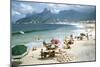 1957: Copacabana Beach, Rio De Janeiro, Brazil-Dmitri Kessel-Mounted Photographic Print