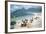 1957: Copacabana Beach, Rio De Janeiro, Brazil-Dmitri Kessel-Framed Photographic Print