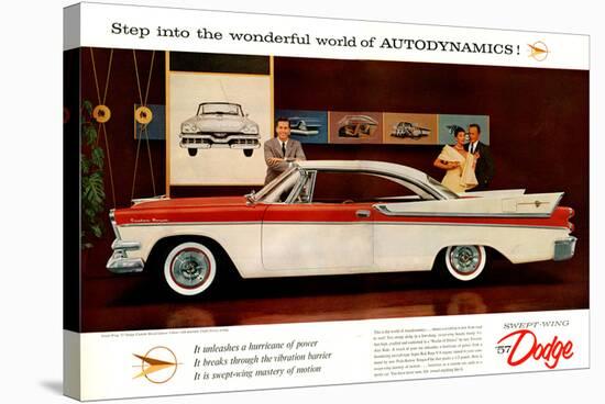 1957 Dodge Autodynamics-null-Stretched Canvas