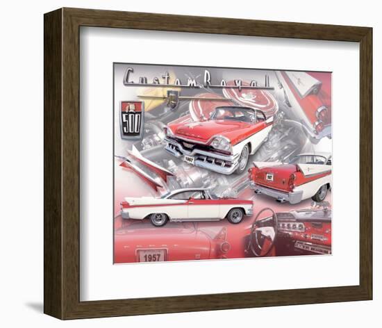 1957 Dodge-null-Framed Premium Giclee Print