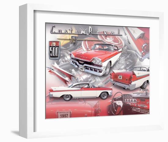 1957 Dodge-null-Framed Art Print