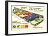 1957 Ford Offers 5½Ton Pickups-null-Framed Art Print