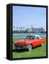 1957 Ford Thunderbird-null-Framed Stretched Canvas