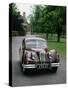 1957 Jaguar XK 140-null-Stretched Canvas