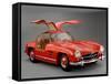 1957 Mercedes Benz 300 SL Gullwing-null-Framed Stretched Canvas