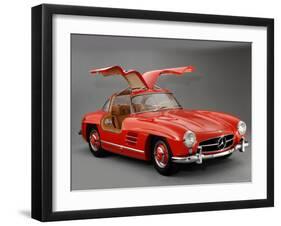 1957 Mercedes Benz 300 SL Gullwing-null-Framed Premium Photographic Print