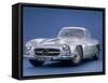 1957 Mercedes Benz 300 SL Gullwing-null-Framed Stretched Canvas