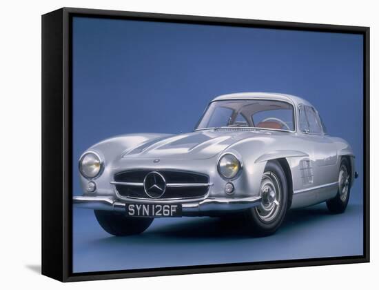 1957 Mercedes Benz 300 SL Gullwing-null-Framed Stretched Canvas