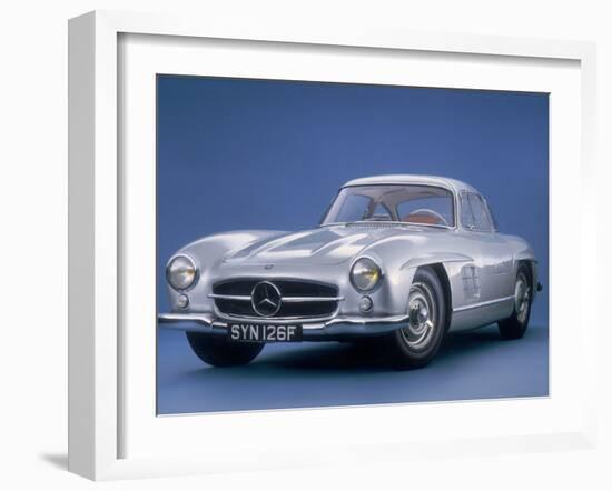 1957 Mercedes Benz 300 SL Gullwing-null-Framed Photographic Print