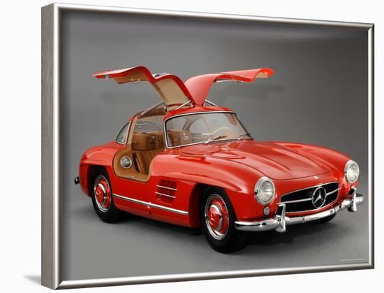 1957 Mercedes Benz 300 SL Gullwing-null-Framed Photographic Print