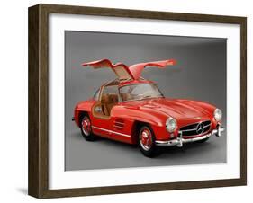 1957 Mercedes Benz 300 SL Gullwing-null-Framed Photographic Print