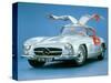 1957 Mercedes Benz 300 SL Gullwing-null-Stretched Canvas