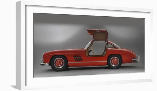 1957 Mercedes Benz 300 SL Gullwing-null-Framed Photographic Print