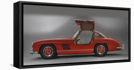 1957 Mercedes Benz 300 SL Gullwing-null-Framed Stretched Canvas