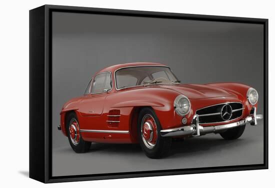 1957 Mercedes Benz 300 SL Gullwing-null-Framed Stretched Canvas