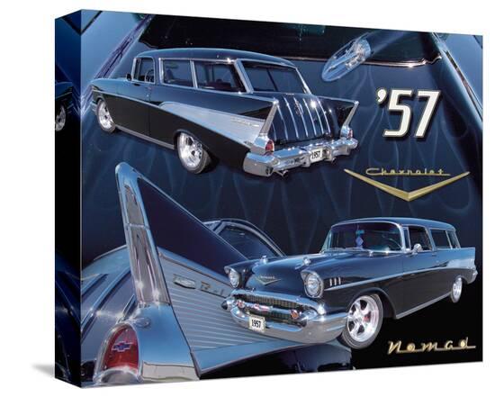 1957 Nomad--Stretched Canvas