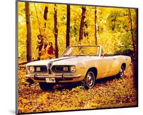 1957 Plymouth Barracuda Conv.-null-Mounted Art Print