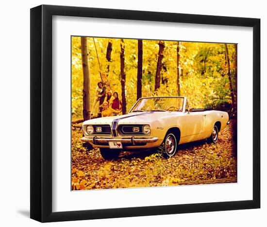 1957 Plymouth Barracuda Conv.-null-Framed Art Print