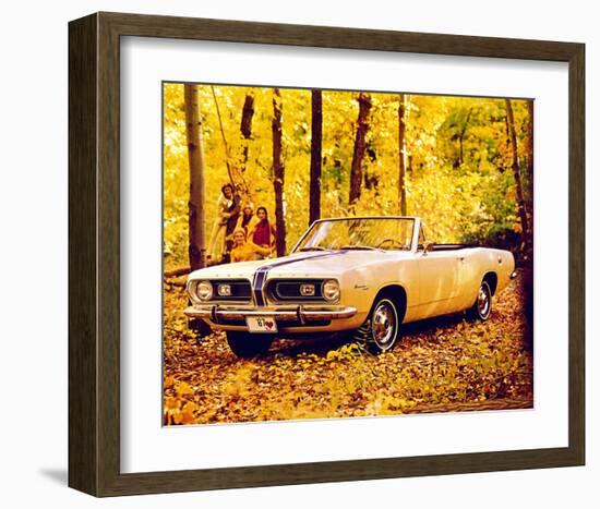 1957 Plymouth Barracuda Conv.-null-Framed Art Print