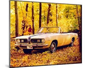 1957 Plymouth Barracuda Conv.-null-Mounted Art Print