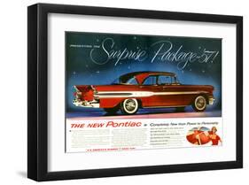 1957 Pontiac Surprise Package-null-Framed Art Print