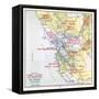 1957, San Francisco Bay Region, California, United States-null-Framed Stretched Canvas