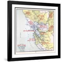 1957, San Francisco Bay Region, California, United States-null-Framed Giclee Print