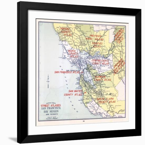 1957, San Francisco Bay Region, California, United States-null-Framed Giclee Print