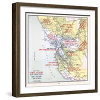 1957, San Francisco Bay Region, California, United States-null-Framed Giclee Print